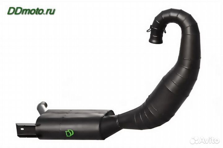 Выхлопная система на Тайгу (резонатор и глушитель)