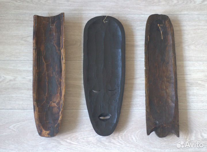 Маски деревянные Индонезия