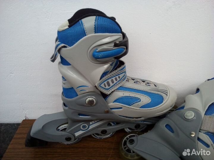 Роликовые коньки детские раздвижные