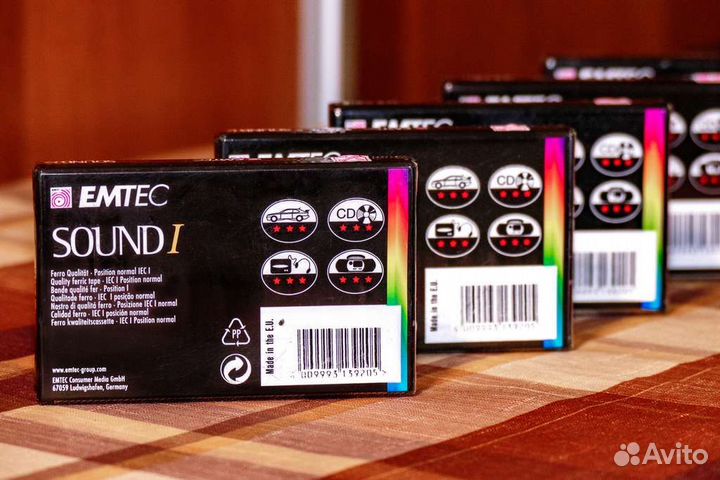 Basf Emtec Sound I 90 5шт новые