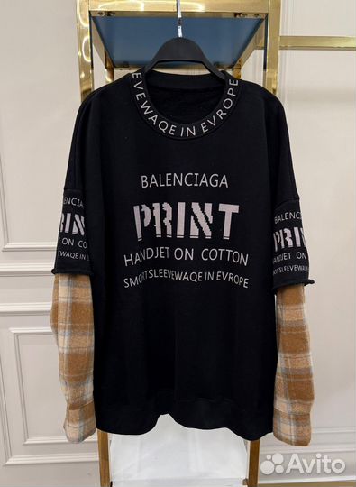 Худи женское balenciaga lux