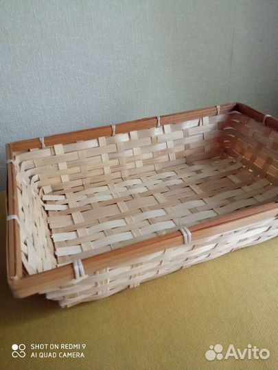 Корзина плетеная