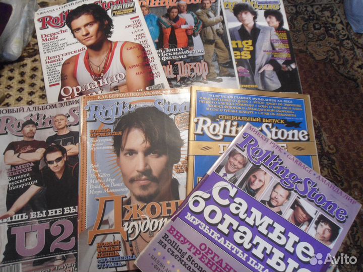 Журналы Rolling Stone, Melodie \чсср\ и др