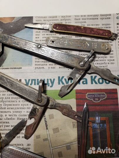 Ножи СССР запчасти