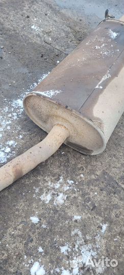 Средняя часть глушителя (резонатор) Lexus RX350 2