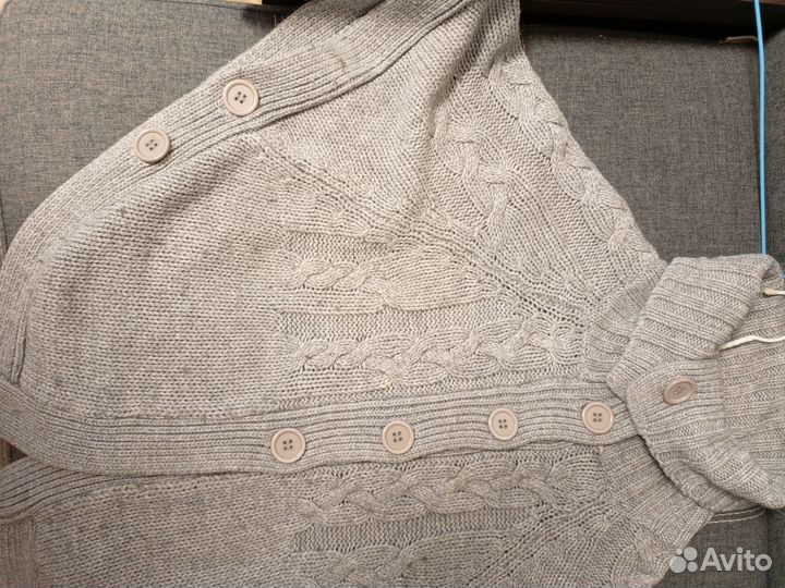 Кардиган пончо