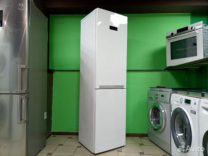 Холодильник узкий бу Beko No Frost. Гарантия