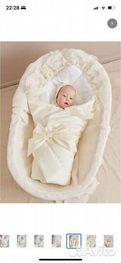 Конверт на выписку летний