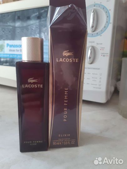 Парфюмированная вода Lacoste pour Femme elixir 90m