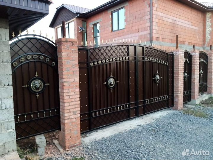 Кованые ворота