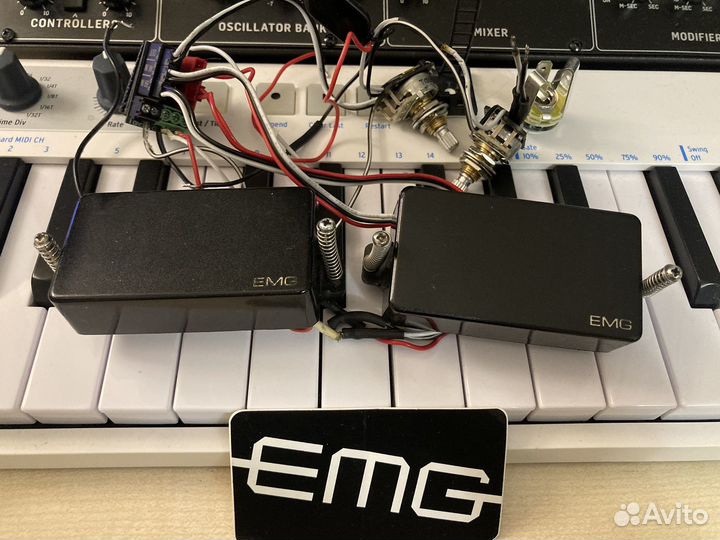 Звукосниматели emg 81/85 vintage