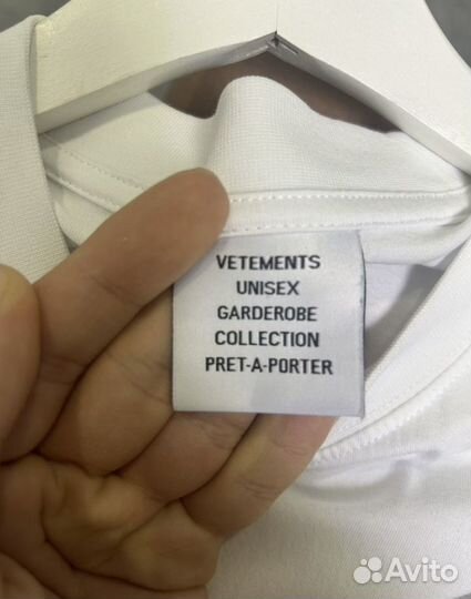 Футболка vetements оригинал
