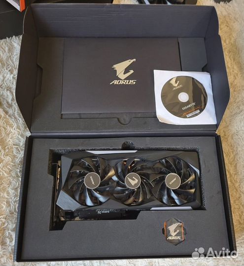 Видеокарта gigabyte aorus GeForce RTX 3070 master