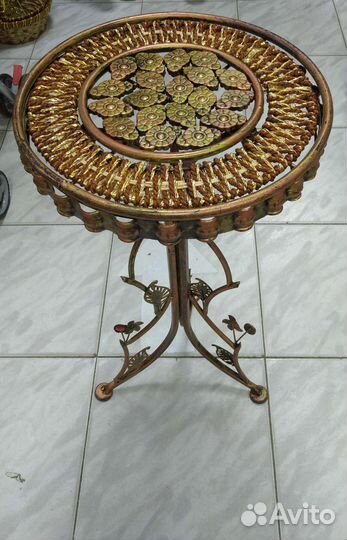 Подставка Иран бронза оригинал кованый эксклюзив