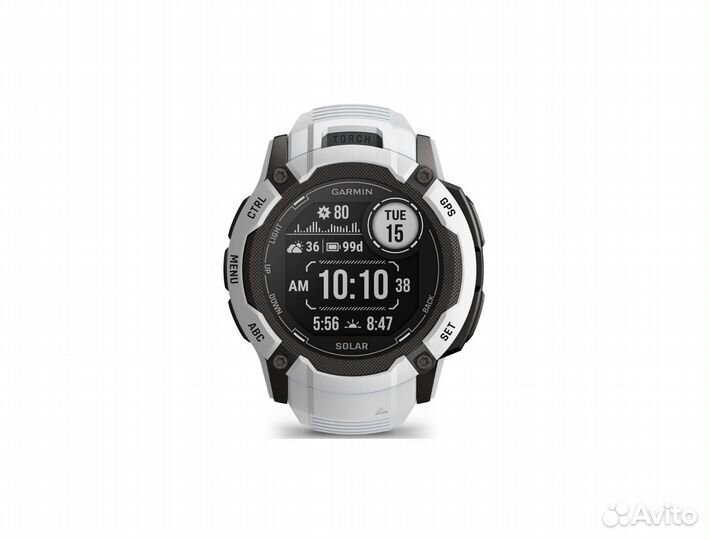 Garmin Instinct 2X Solar Tactical Edition белый