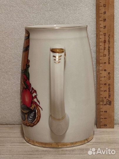 Кружка пивная. Большая. Объём - 0,8 л