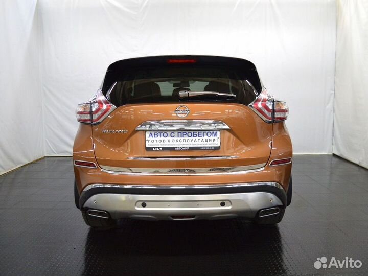 Nissan Murano 3.5 CVT, 2017, 64 720 км