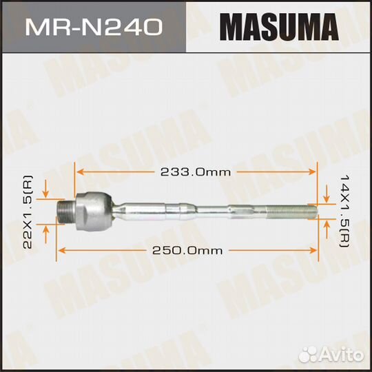 Тяга рулевая Nissan Qashqai (J10E) 07-13, X-Trail