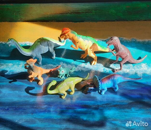 Набор игрушек Динозаврики