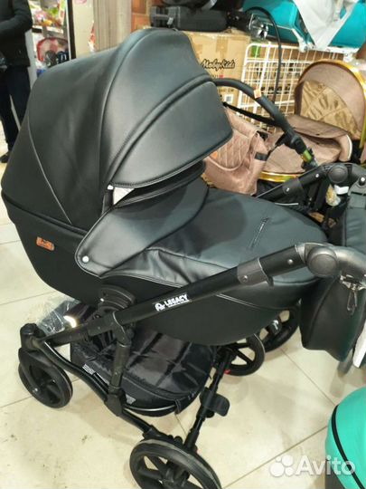 Коляска 2 в 1 и 3 в 1 Эко-кожа
