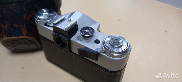 Фотоаппарат Зенит Е + объектив Industar-50-2