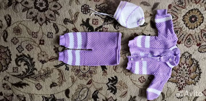 Вязанный костюм