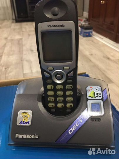 Panasonic радиотелефоны 3 шт