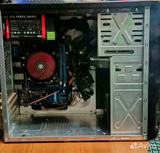 Пк для работы Core i5 3470+8Gb+SSD120