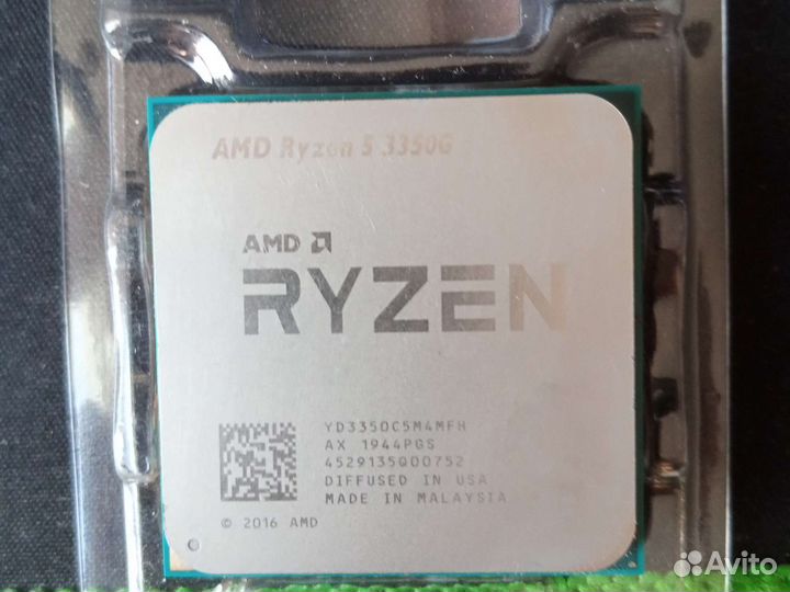 Процессор AMD Ryzen 5 3350g