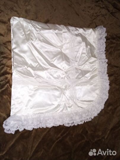 Одеялко и покрывало белоснежные