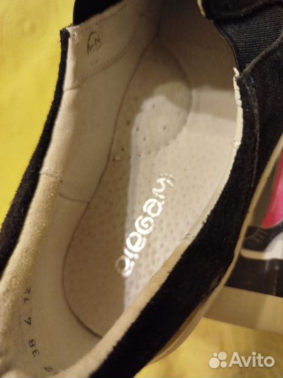 Лоферы натуральная кожа 38