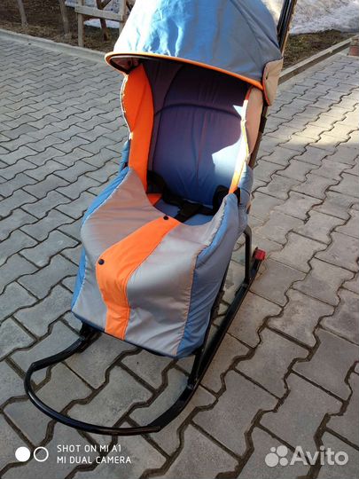 Коляска санки