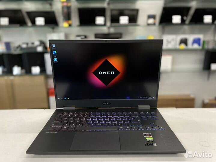 Игровой ноутбук HP omen 15-en1003ur