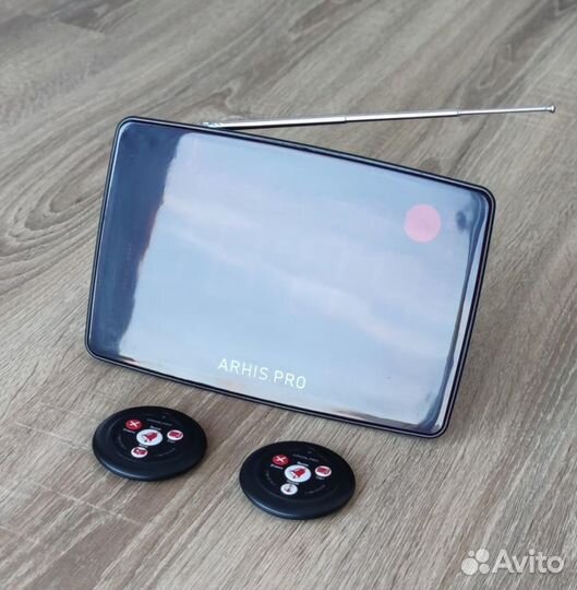 Табло вызова официанта руссифицировано и кнопки