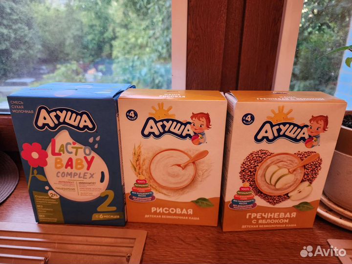 Детская молочная смесь агуша