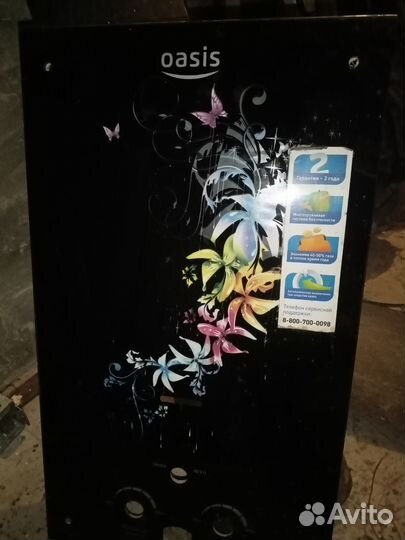 Стекло на газовую колонку oasis