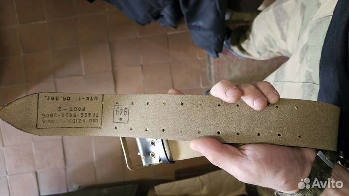 Портупея офицерская кожа