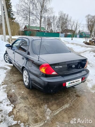 Kia Spectra 1.6 МТ, 2006, 415 000 км