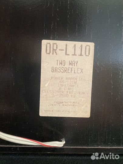 OR -L110, OR-60W