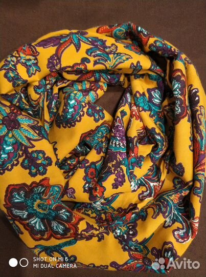 Шарфы платки палантины