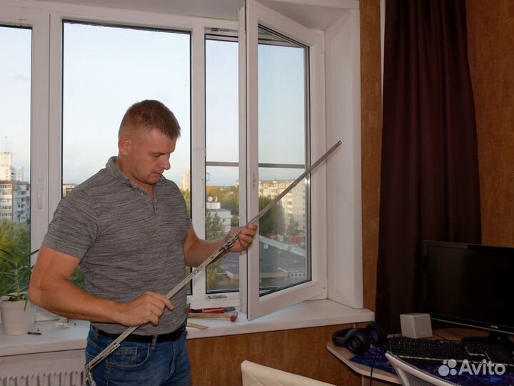 Ремонт пластиковых окон и дврей Регулировка окон
