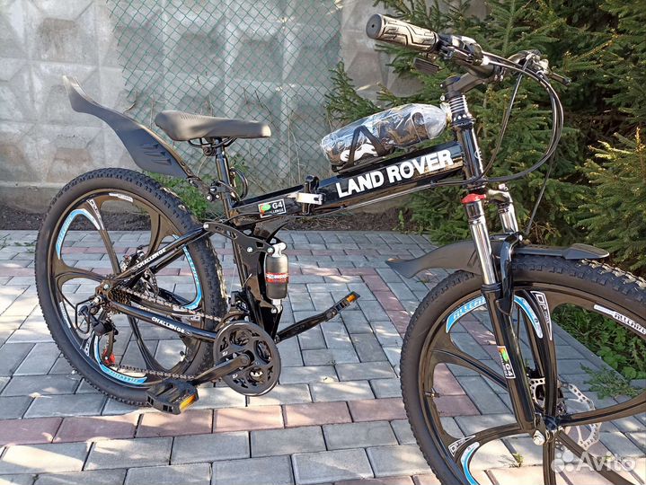 Складной двухподвесной 26 литьё,16 рама,21 скорост