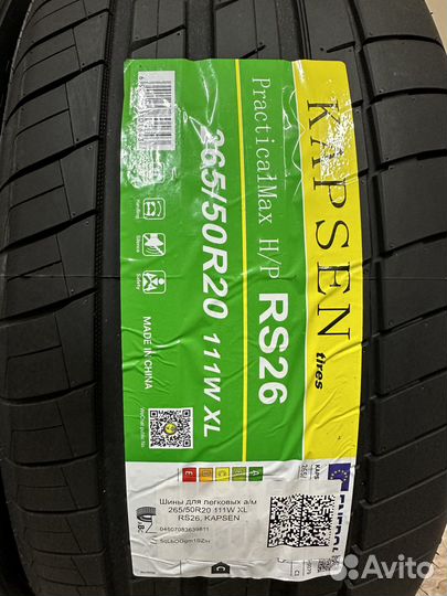 Kapsen RS26 Practical Max HP 265/50 R20 114W