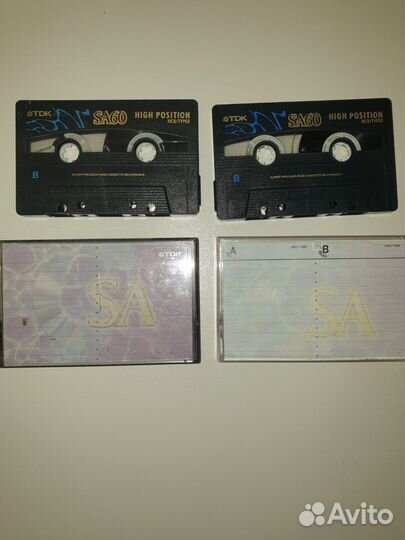 Аудиокассета tdk sa 1997-1999
