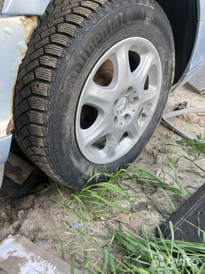 Диски с резиной на mercedes r16
