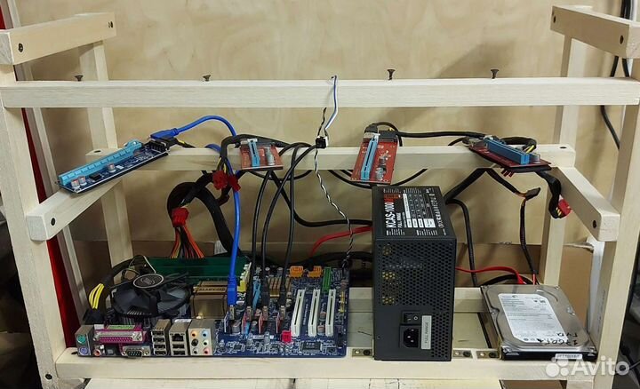 Корпус тушка риг для майнинг фермы