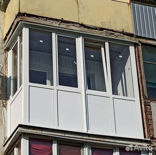 Остекление балкона