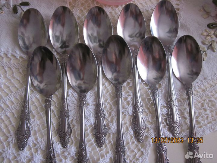 Ложки столовые нержавейка СССР