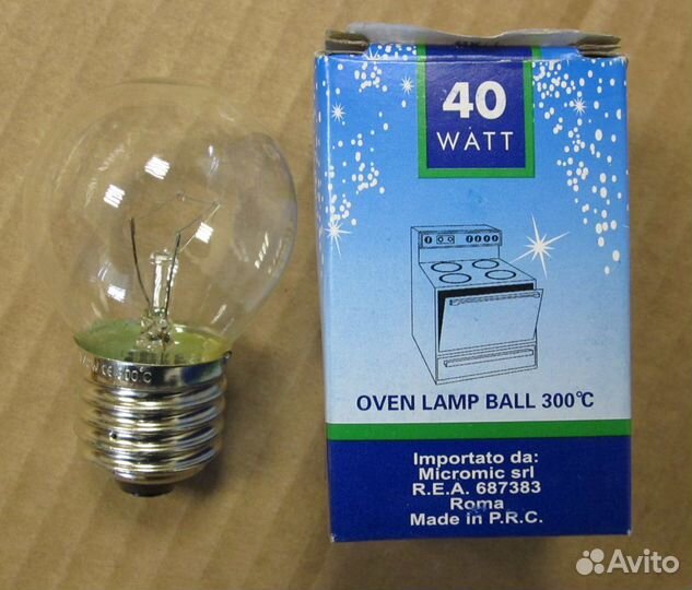 Лампа духовки (E27 40W 300*) (33CU502 / WP004)