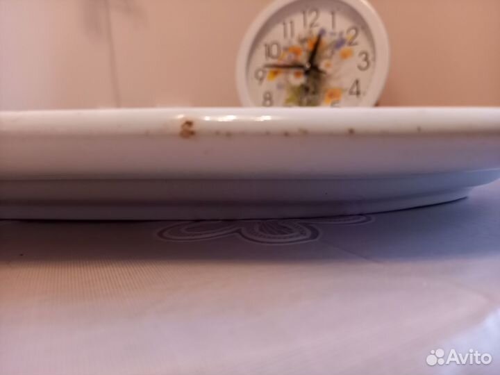 Блюдо кузнецовского фарфора